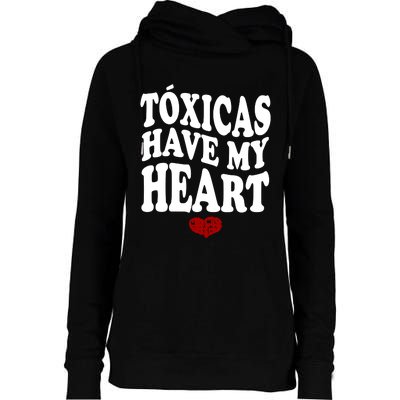 Chicos Toxicos TóXicas Have My Heart Womens Funnel Neck Pullover Hood