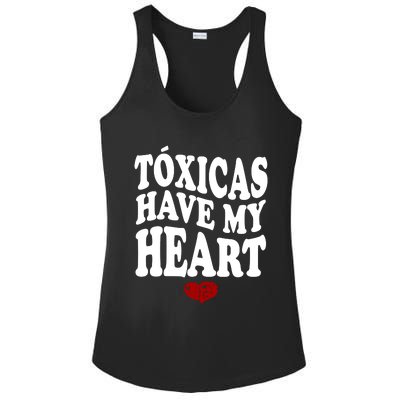 Chicos Toxicos TóXicas Have My Heart Ladies PosiCharge Competitor Racerback Tank