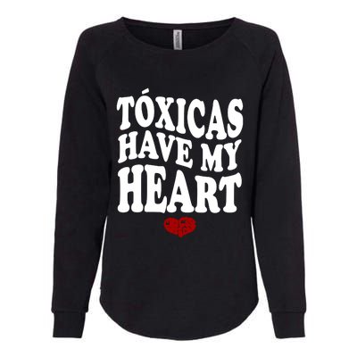 Chicos Toxicos TóXicas Have My Heart Womens California Wash Sweatshirt