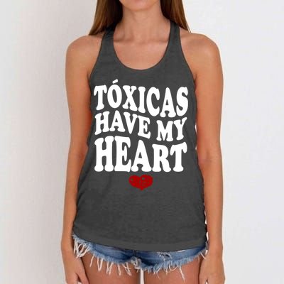 Chicos Toxicos TóXicas Have My Heart Women's Knotted Racerback Tank