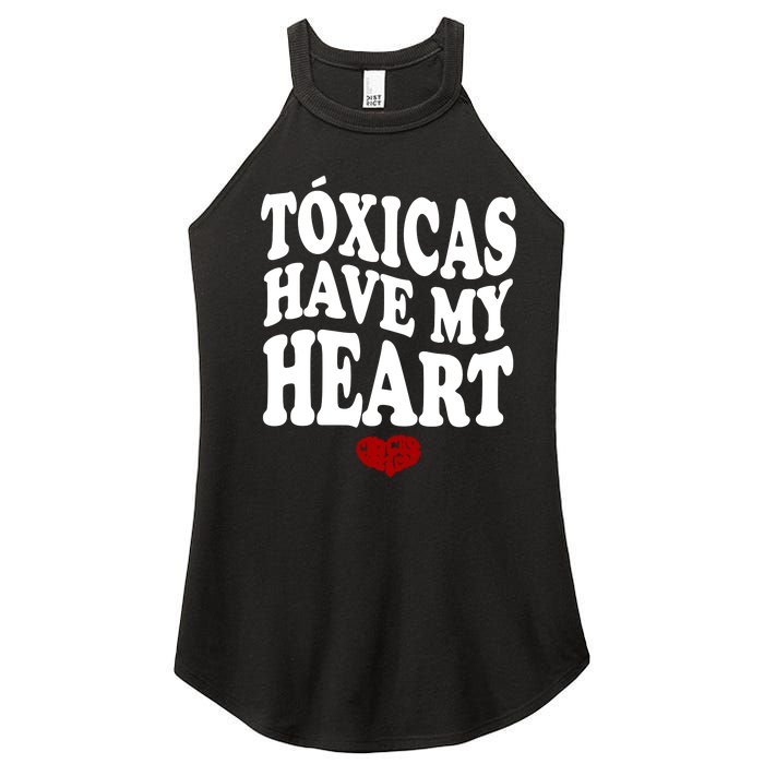 Chicos Toxicos TóXicas Have My Heart Women's Perfect Tri Rocker Tank