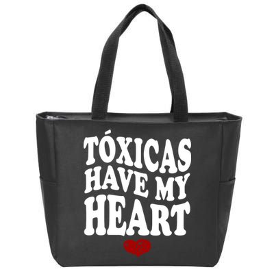 Chicos Toxicos TóXicas Have My Heart Zip Tote Bag