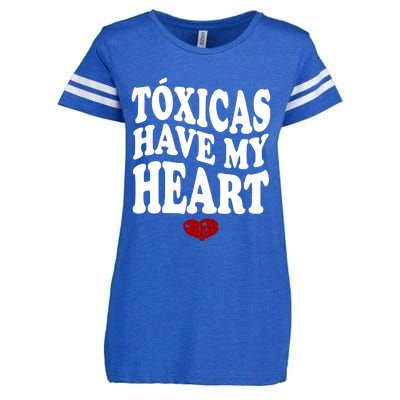 Chicos Toxicos TóXicas Have My Heart Enza Ladies Jersey Football T-Shirt