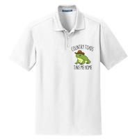 Country Toad Take Me Home Funny Toad Cowboy Hat Dry Zone Grid Polo