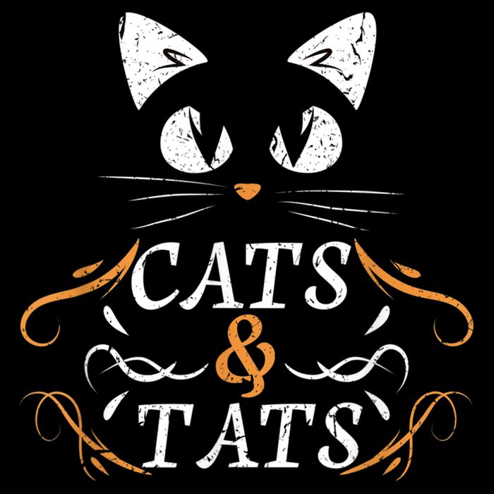 Cats & Tats Tattoo Artist Body Art Ink Cat Mom Cat Dad Cooling Performance Crew T-Shirt