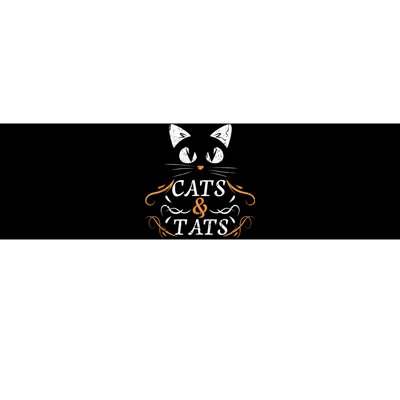 Cats & Tats Tattoo Artist Body Art Ink Cat Mom Cat Dad Bumper Sticker