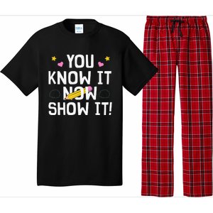 Cool Teacher Testing For Test Day Math Science Pajama Set