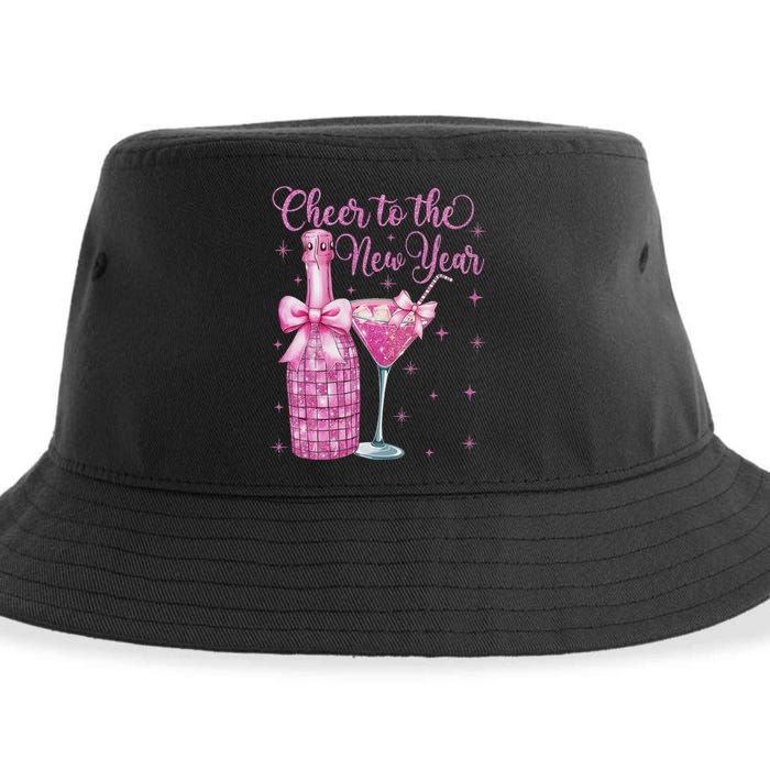 Cheer To The New Year Happy New Year 2025 Party Sustainable Bucket Hat