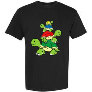 Cute Turtle Tortoises Ocean Love Sea Turtles Garment-Dyed Heavyweight T-Shirt