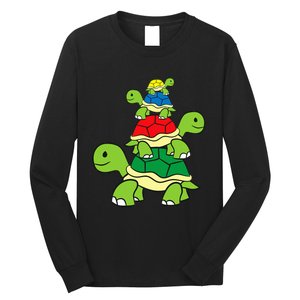 Cute Turtle Tortoises Ocean Love Sea Turtles Long Sleeve Shirt