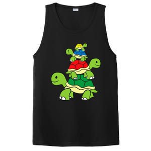 Cute Turtle Tortoises Ocean Love Sea Turtles PosiCharge Competitor Tank