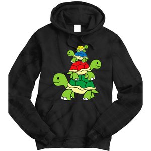 Cute Turtle Tortoises Ocean Love Sea Turtles Tie Dye Hoodie