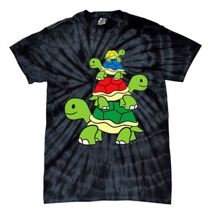 Cute Turtle Tortoises Ocean Love Sea Turtles Tie-Dye T-Shirt