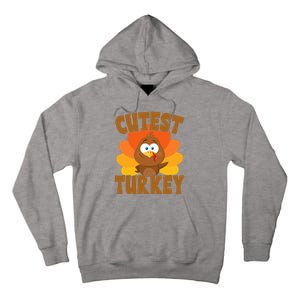 Cutest Turkey Thanksgiving Festive Tall Hoodie