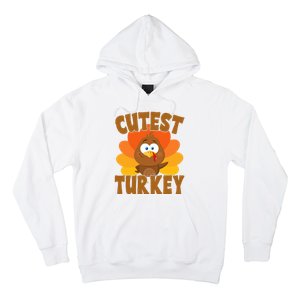 Cutest Turkey Thanksgiving Festive Hoodie