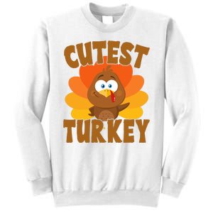 Cutest Turkey Thanksgiving Festive Sweatshirt