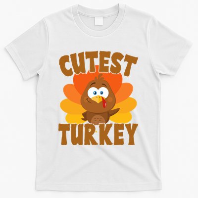 Cutest Turkey Thanksgiving Festive T-Shirt