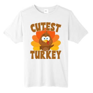 Cutest Turkey Thanksgiving Festive Tall Fusion ChromaSoft Performance T-Shirt