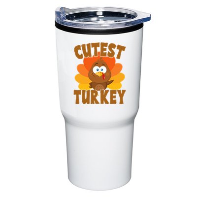 Cutest Turkey Thanksgiving Festive Tumbler