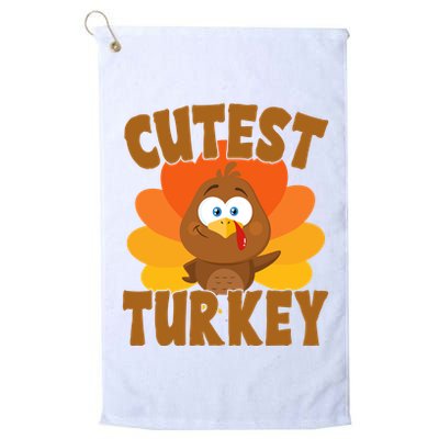 Cutest Turkey Thanksgiving Festive Golf Towel