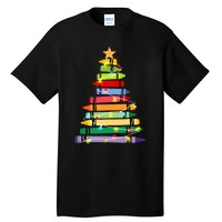 Christmas Tree Teacher Student Xmas Holiday Pajamas Tall T-Shirt