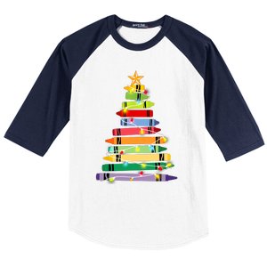 Christmas Tree Teacher Student Xmas Holiday Pajamas Baseball Sleeve Shirt