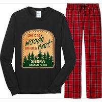 Come To The Woods For Here Is Rest Sierra National Forest Long Sleeve Pajama Set