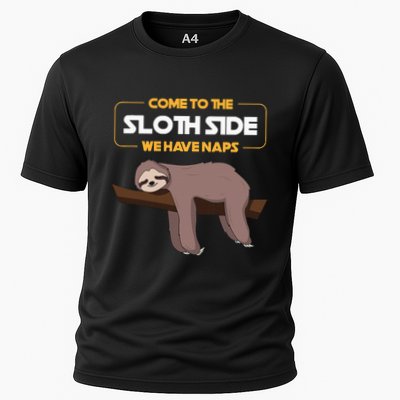 Come To The Sloth Side Funny Sloth Pun Performance Shirt