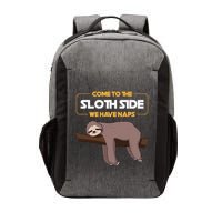Come To The Sloth Side Funny Sloth Pun Vector Backpack