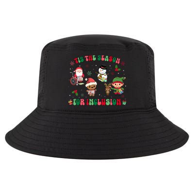 Christmas Teacher Tis The Season For Inclusion Sped Teacher Cool Comfort Performance Bucket Hat