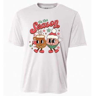 Christmas Tis The Season Mexican Christmas Spanish Cooling Performance Crew T-Shirt