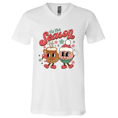 Christmas Tis The Season Mexican Christmas Spanish V-Neck T-Shirt