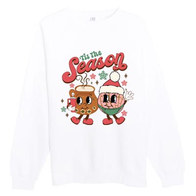 Christmas Tis The Season Mexican Christmas Spanish Premium Crewneck Sweatshirt