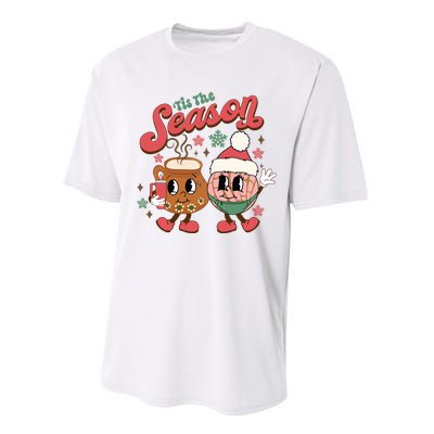 Christmas Tis The Season Mexican Christmas Spanish Performance Sprint T-Shirt