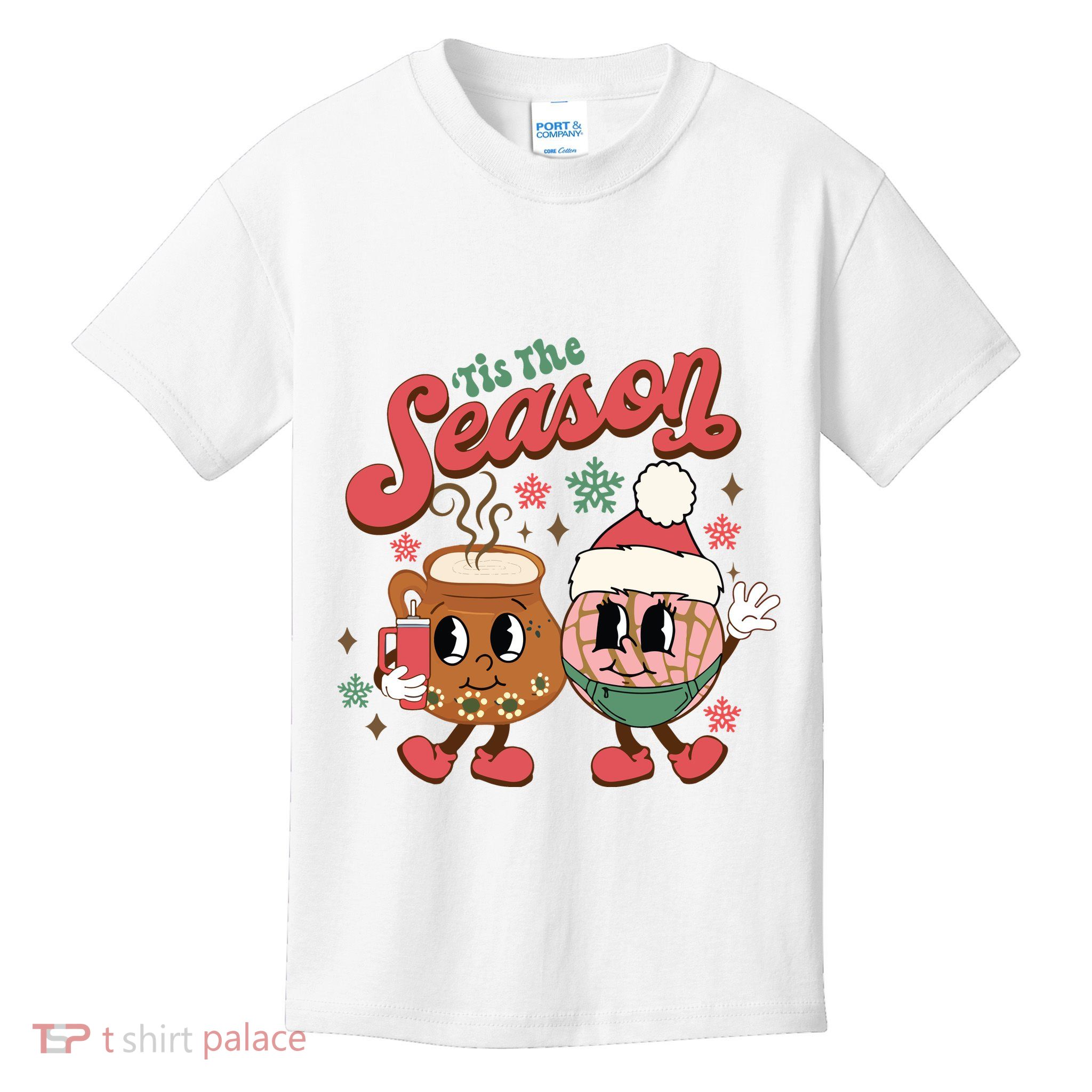 Christmas Tis The Season Mexican Christmas Spanish Kids T-Shirt