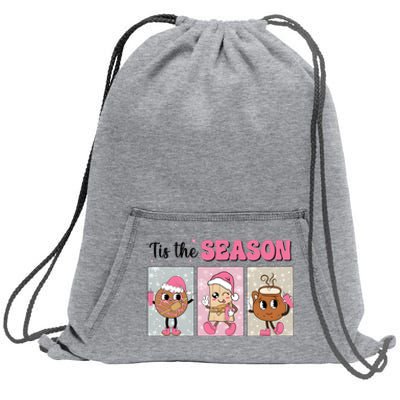 Christmas Tis The Season Mexican Christmas Spanish Sweatshirt Cinch Pack Bag