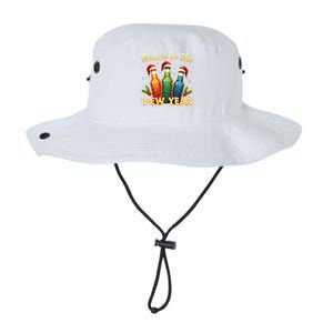 Cheers To The New Year 2025 New Year Festive Bottles Graphic Gift Legacy Cool Fit Booney Bucket Hat