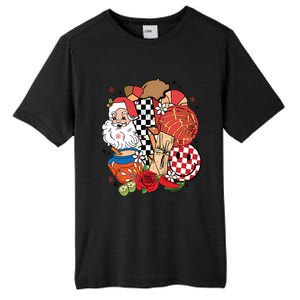 Christmas Tis The Season Mexican Christmas Spanish Tall Fusion ChromaSoft Performance T-Shirt