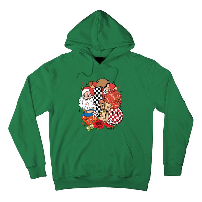 Christmas Tis The Season Mexican Christmas Spanish Hoodie