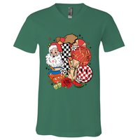 Christmas Tis The Season Mexican Christmas Spanish V-Neck T-Shirt