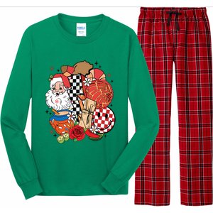 Christmas Tis The Season Mexican Christmas Spanish Long Sleeve Pajama Set