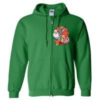 Christmas Tis The Season Mexican Christmas Spanish Full Zip Hoodie