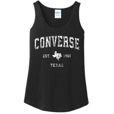 Converse Texas TX Vintage Ladies Essential Tank