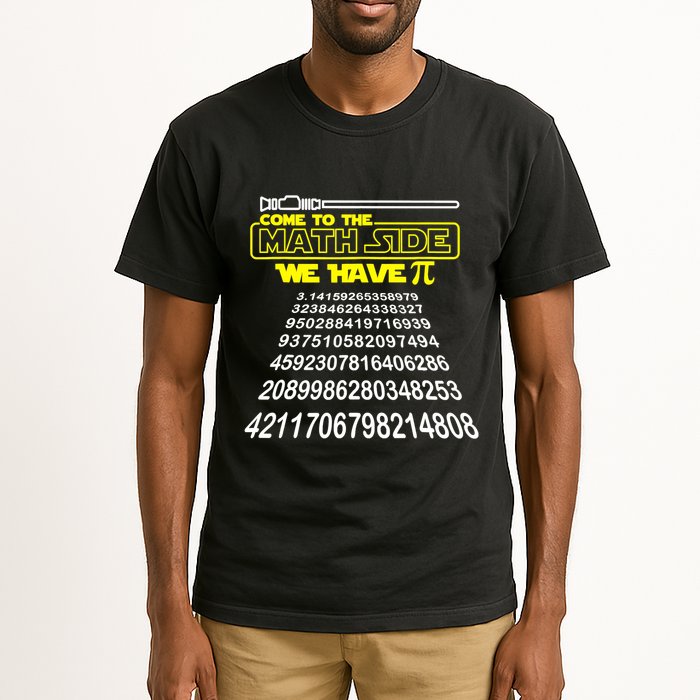 Come To The Math Side We Have Pi Math Gift Pi Day Teacher Tall T-Shirt