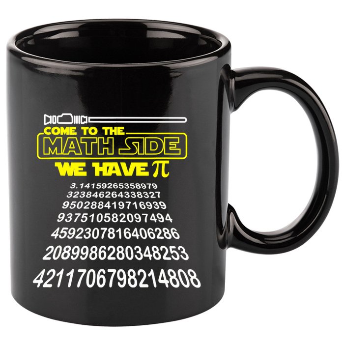 Come To The Math Side We Have Pi Math Gift Pi Day Teacher 11oz C Handle Ceramic Mug