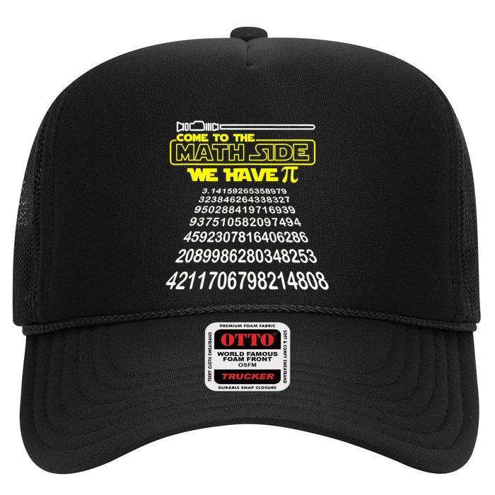 Come To The Math Side We Have Pi Math Gift Pi Day Teacher Hat