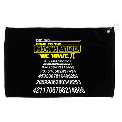 Come To The Math Side We Have Pi Math Gift Pi Day Teacher Grommeted Golf Towel