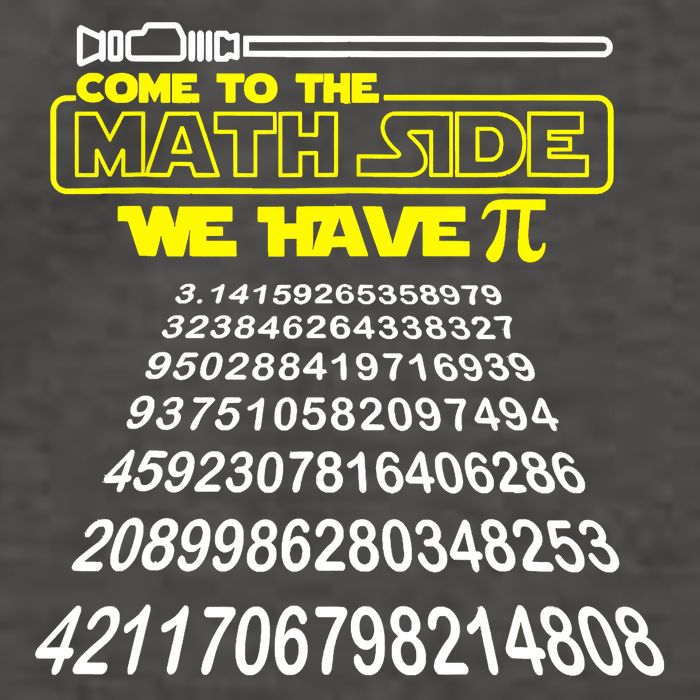 Come To The Math Side We Have Pi Math Gift Pi Day Teacher Vector Backpack