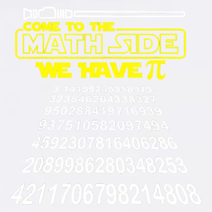 Come To The Math Side We Have Pi Math Gift Pi Day Teacher Garment-Dyed Sweatshirt