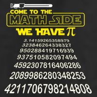 Come To The Math Side We Have Pi Math Gift Pi Day Teacher Garment-Dyed Fleece Hoodie